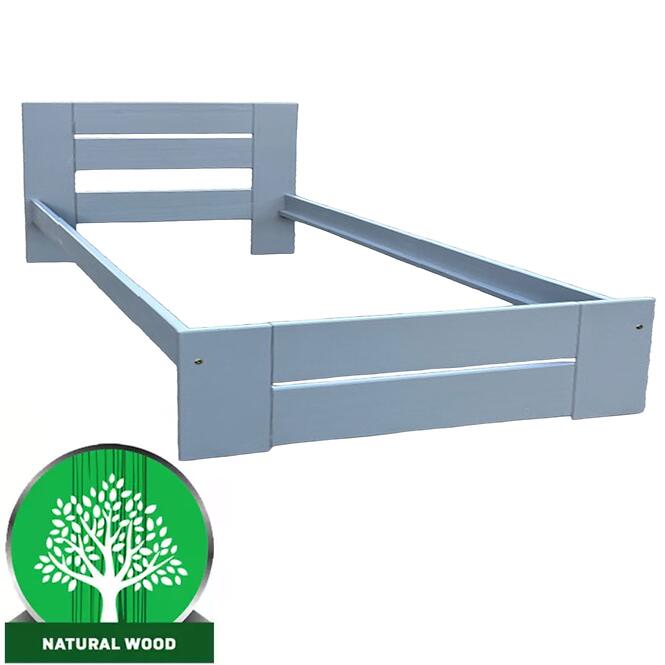 Posteľ Pola 140 sivá