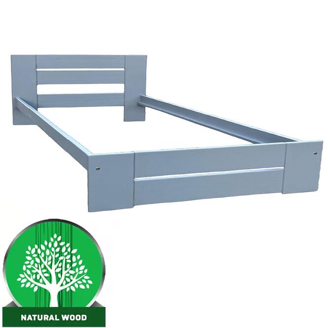 Posteľ Pola 180 sivá