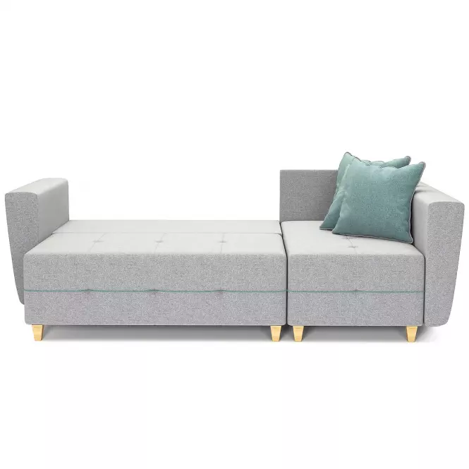 Rohová sedacia súprava Grey P Enzo 162+Enzo 154 dr narural J.SZ,5