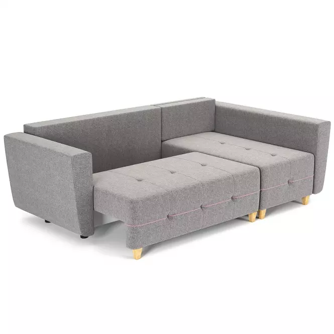Rohová sedacia súprava Grey P Enzo 161+Enzo 152 dr narural C.SZ,4