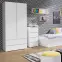 Regál Cosmo C01 biely,4