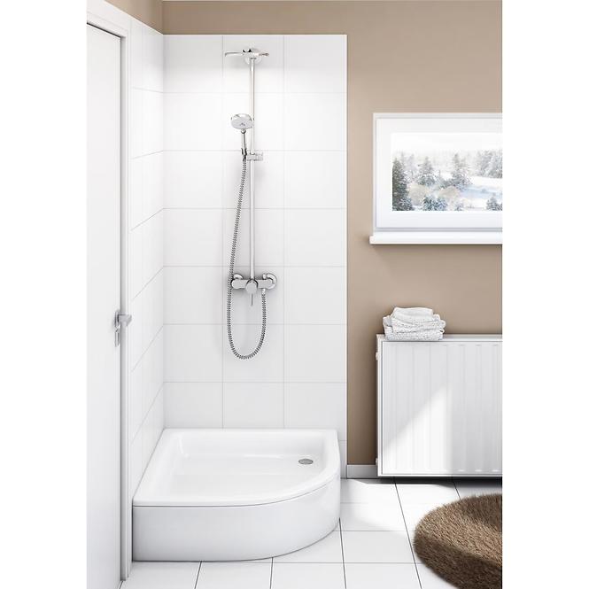 Rohová Vanička 80x80x26 R55 Grawello 3.015