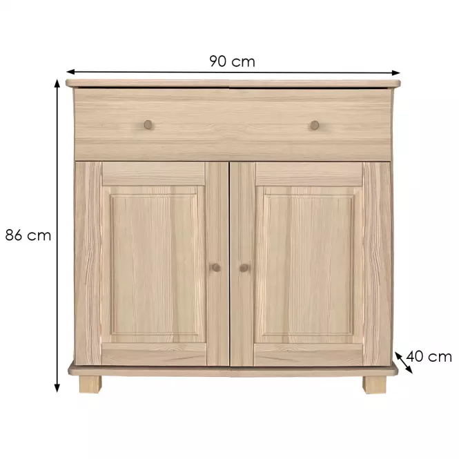 Komoda Nr 41 -2D+1S/90X86X40