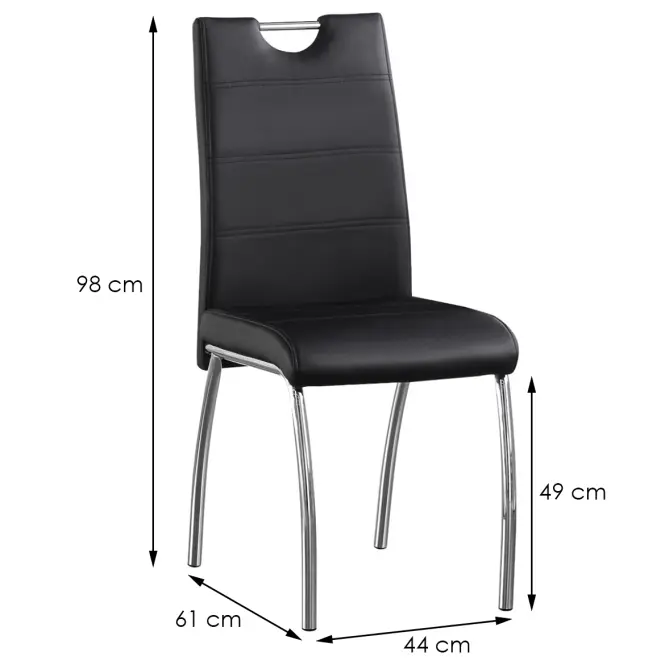 Stolička Buenos black TL-YH426 BL,7