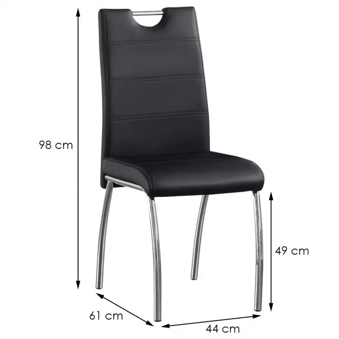 Stolička Buenos blackTL-YH426 BL