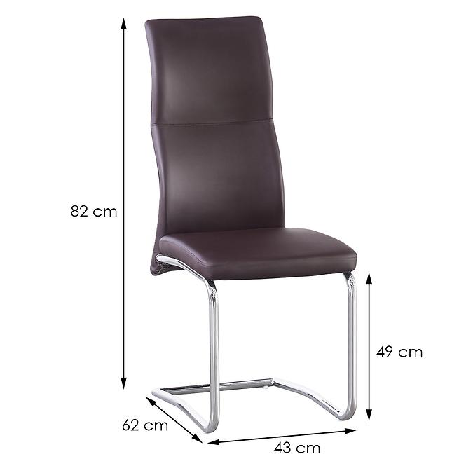 Stolička Meva brown TL-16C23,5