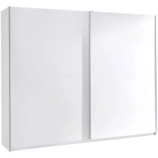 Skriňa Lux 3 biela lesklá 244 cm