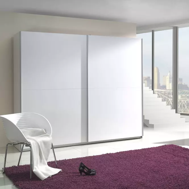Skriňa Lux 3 biela lesklá 244 cm