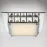 Prisadené stropné svietidlo 49355 KW25X25 LED