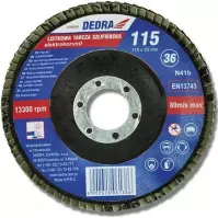 Brúsny lamelový tanier  60, 115x22 mm