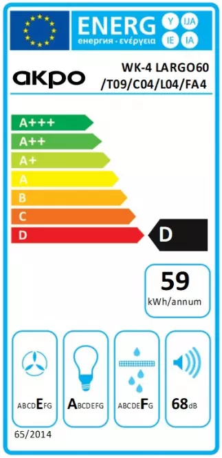 Digestor WK-4 Largo 60 nerez,6