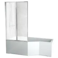Vaňa Integra 150x75  Ľ + vaňová zástena