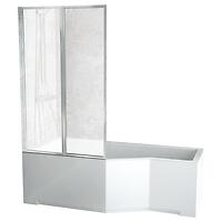 Vaňa Integra 150x75  Ľ + vaňová zástena