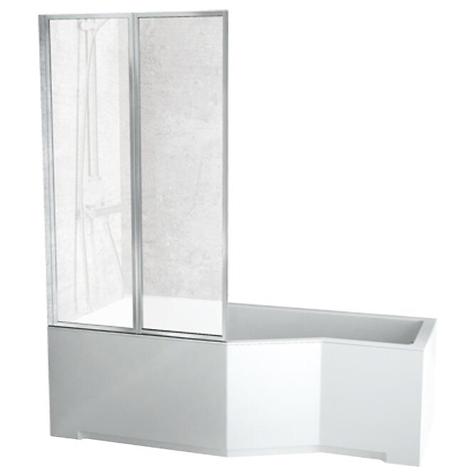 Vaňa Integra 150x75  Ľ + vaňová zástena