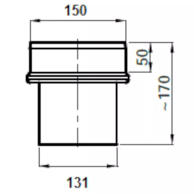 Redukcia RD150/130-CZ2