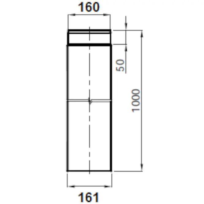 Rúra 160/1 m