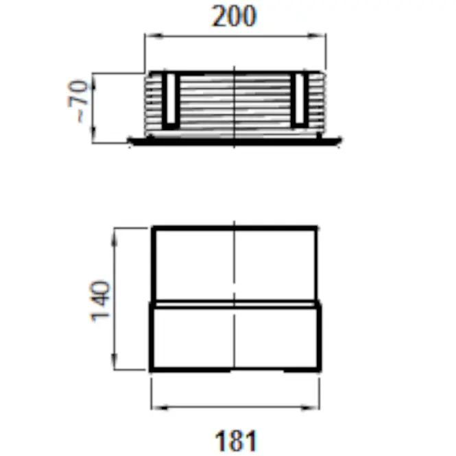 Komínová redukcia WKC200/180-CZ2,2