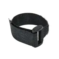 Sťahovacie pásky na suchý zips 16 x 210 mm, čierne 5 ks