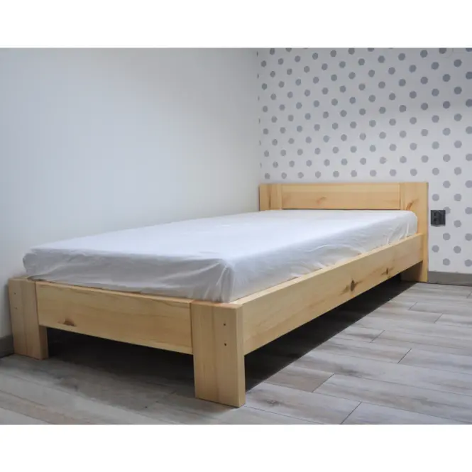 Posteľ KT KUBA 140 borovica,6