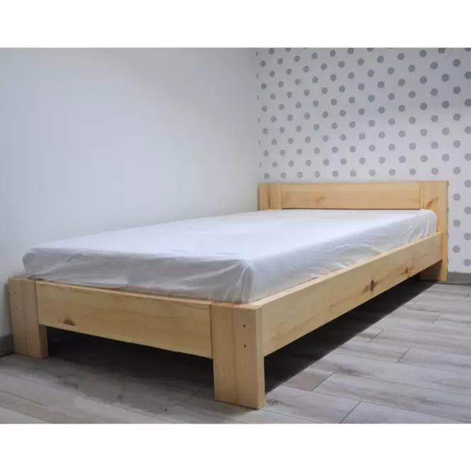 Posteľ  KT Kuba 180 borovica