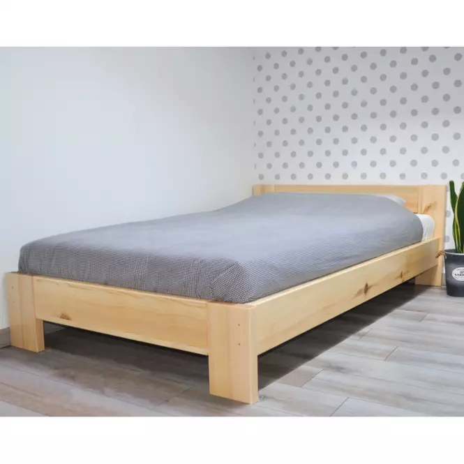 Posteľ  KT Kuba 180 borovica
