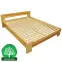 Posteľ Kt Kuba 160x200 Borovica