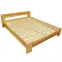 Posteľ Kt Kuba 160x200 Borovica,3