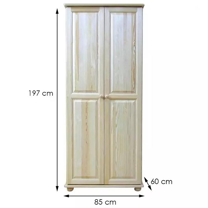 Skriňa 40a borovice 85 cm