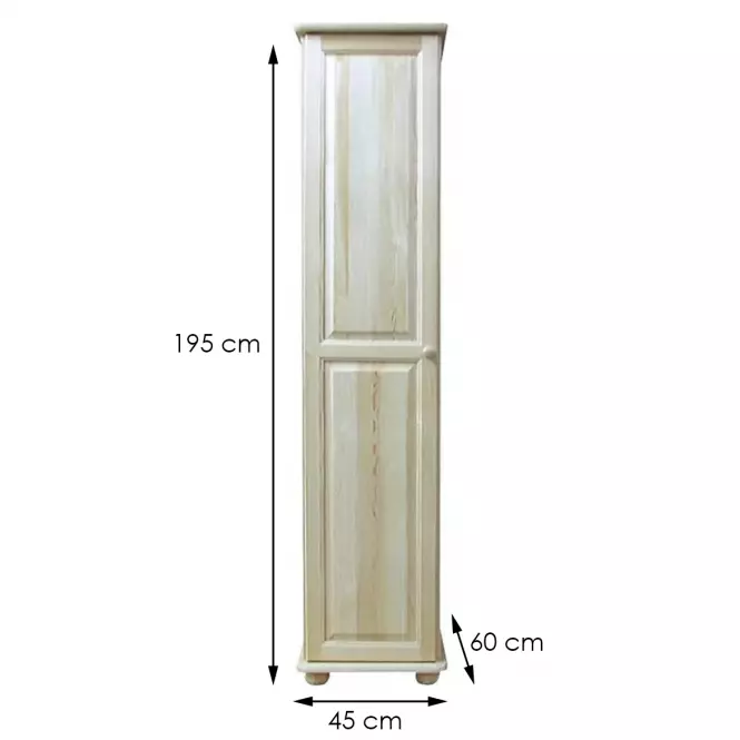 Skriňa 36a borovica 45 cm