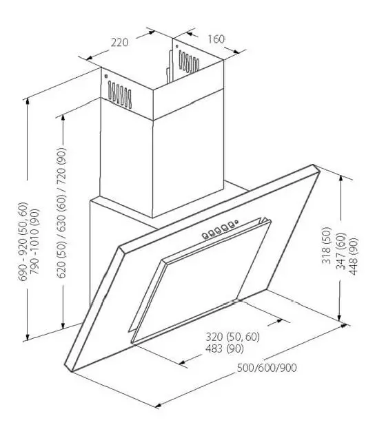 Digestor WK-4 Nero 60,5
