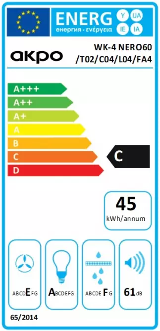 Digestor WK-4 Nero 60,7