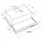 Digestor WK-7 light glass,6
