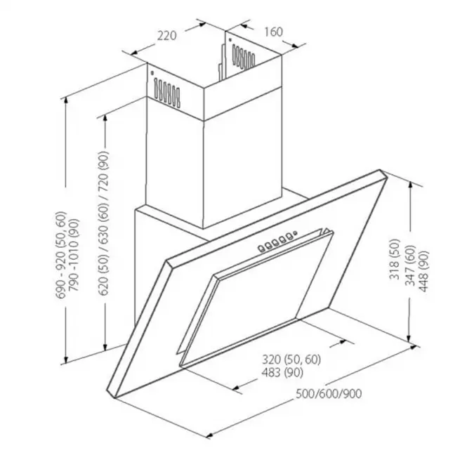 Digestor WK-4 Nero 60