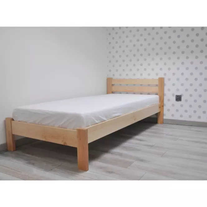 Posteľ Ewa 90 dreva jelša nature,8