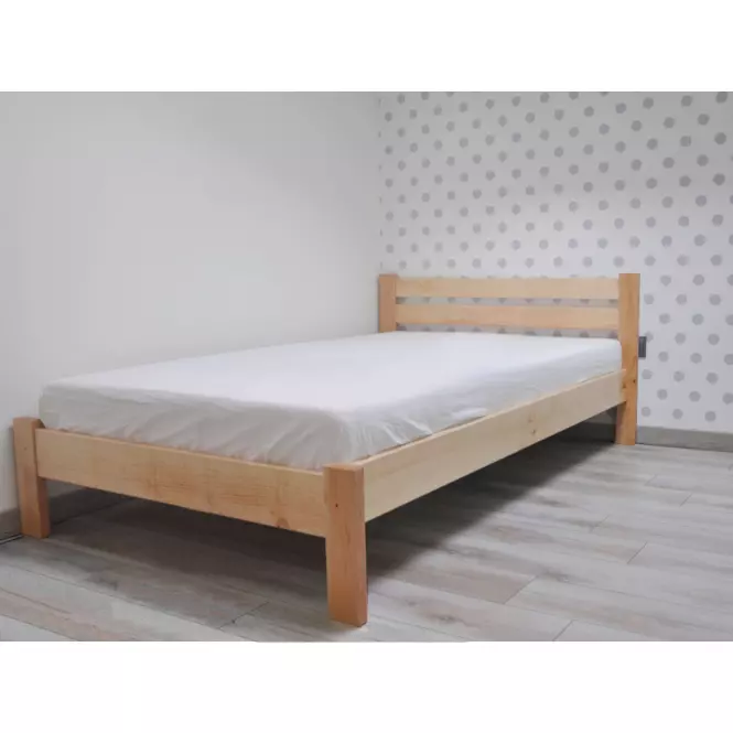 Posteľ Ewa 140 dreva jelša nature,7