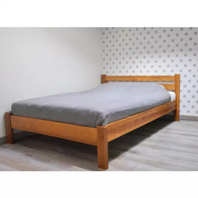 Posteľ Ewa 160 drevo jelša,9