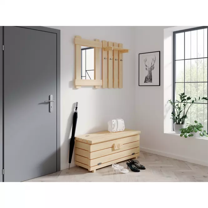 Skrinka na topánky 111x40x46,6