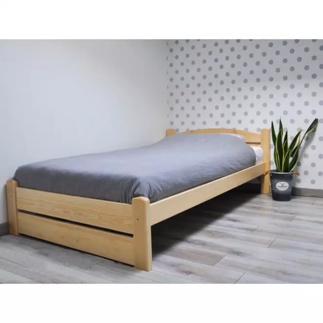 Posteľ T2 140 borovica,5