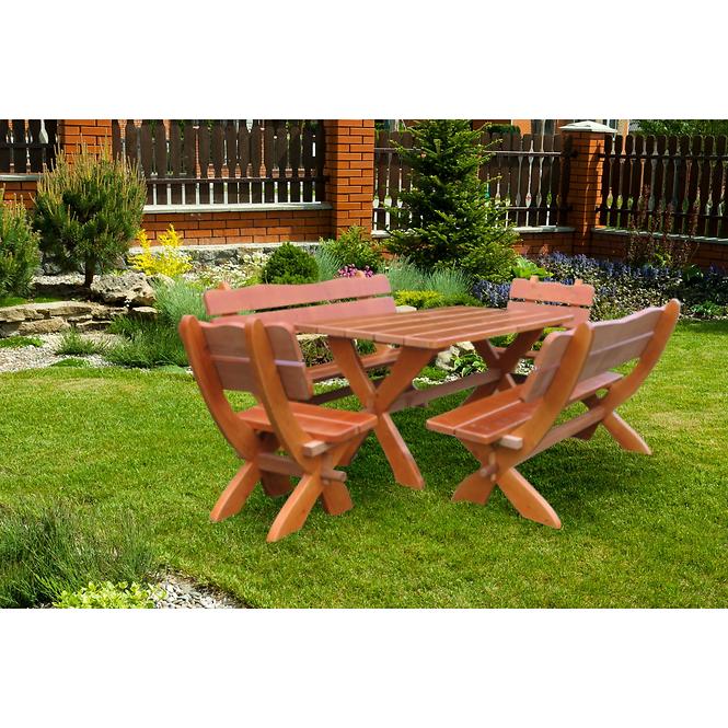 Záhradný komplet B115 teak,3
