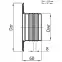 Rozeta ROZ130-ML biela,2