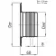 Rozeta ROZ150-ML biela,2