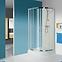 Štvrťkruhový Sprchový kút  KP4/TX5B 90/190 W0 SB+BPZA 2EL Glass,2