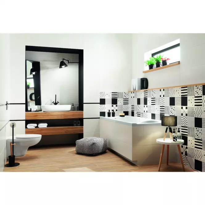 Obklad Burano biely 30,8/60,8
