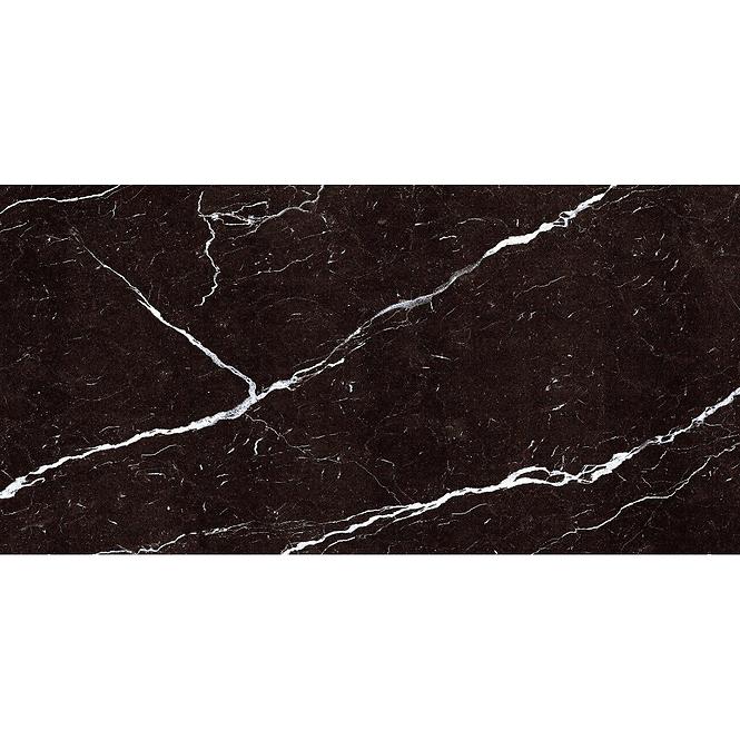 Gresová dlažba Black Marquina High Glossy Rekt. 60/120