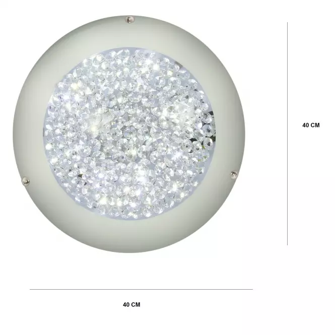 Stropné svietidlo Pristina 40 LED PL