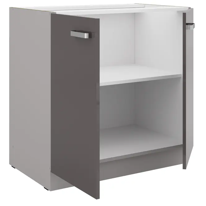Skrinka do kuchyne Grey 80d 2f bb,2