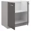 Skrinka do kuchyne Grey 80d 2f bb,2