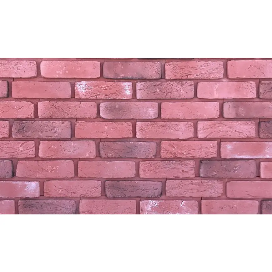 Sadrový obkladový kameň červená tehla