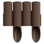 Palisáda Standard  5-dielna /hnedá/ 34-001