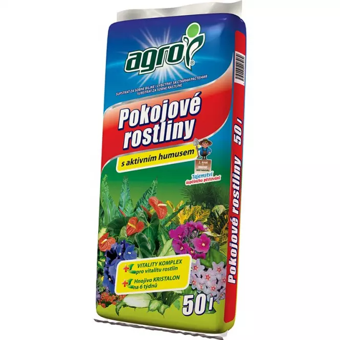Agro Substrát pre pokojové rastliny 50 l